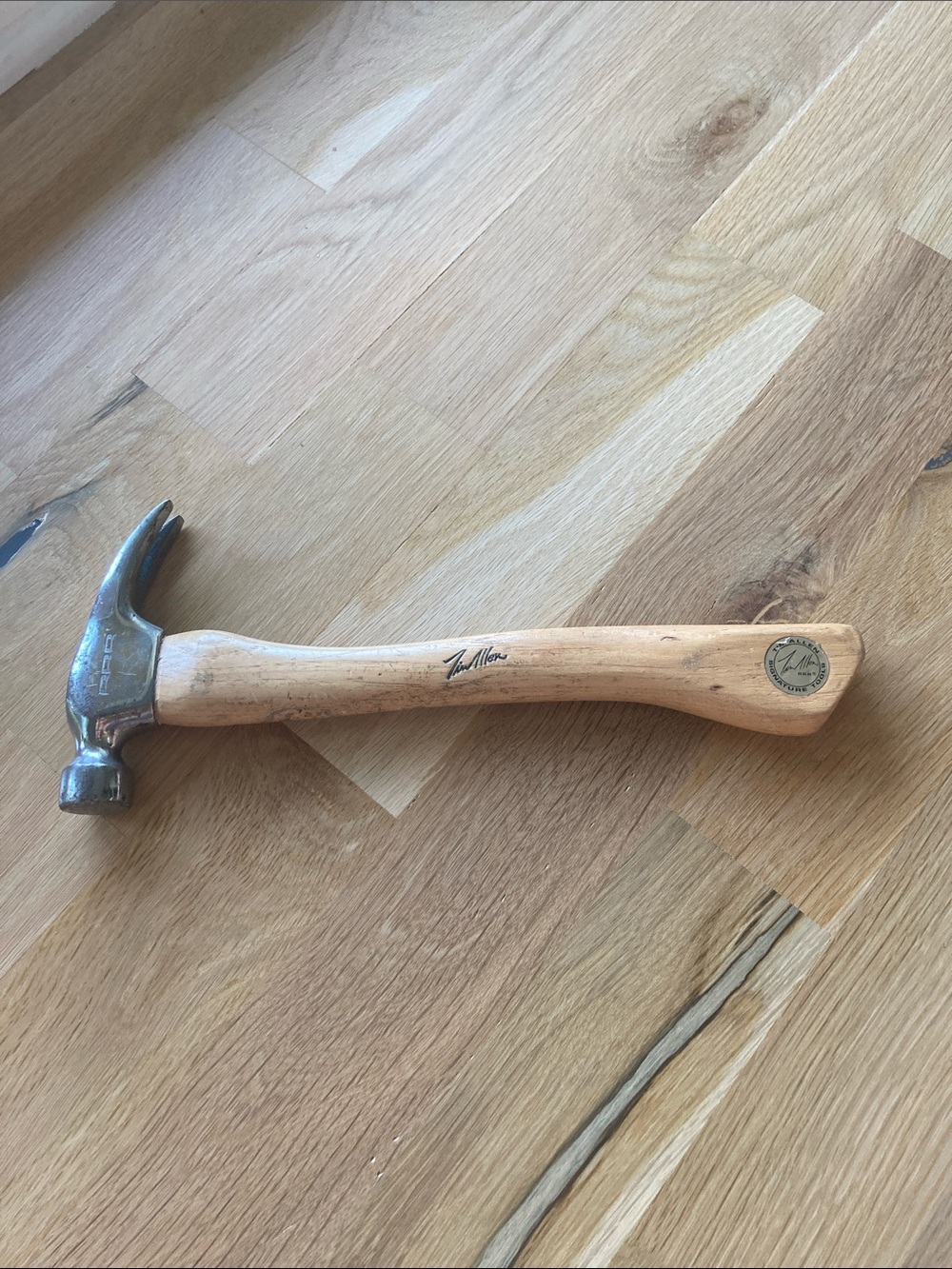 Vintage Tim Allen Signature Tools RRR Claw Hammer-Hart Tool Co. 1990s USA- TA-12